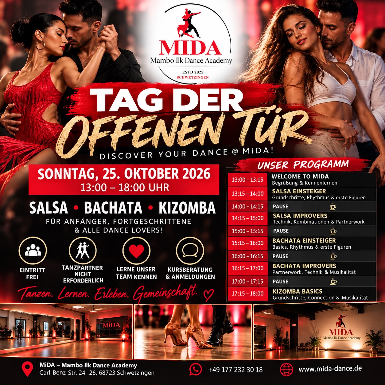 MIDA - TAG DER OFFENEN TÜR | 25.10.2026 Sonntag